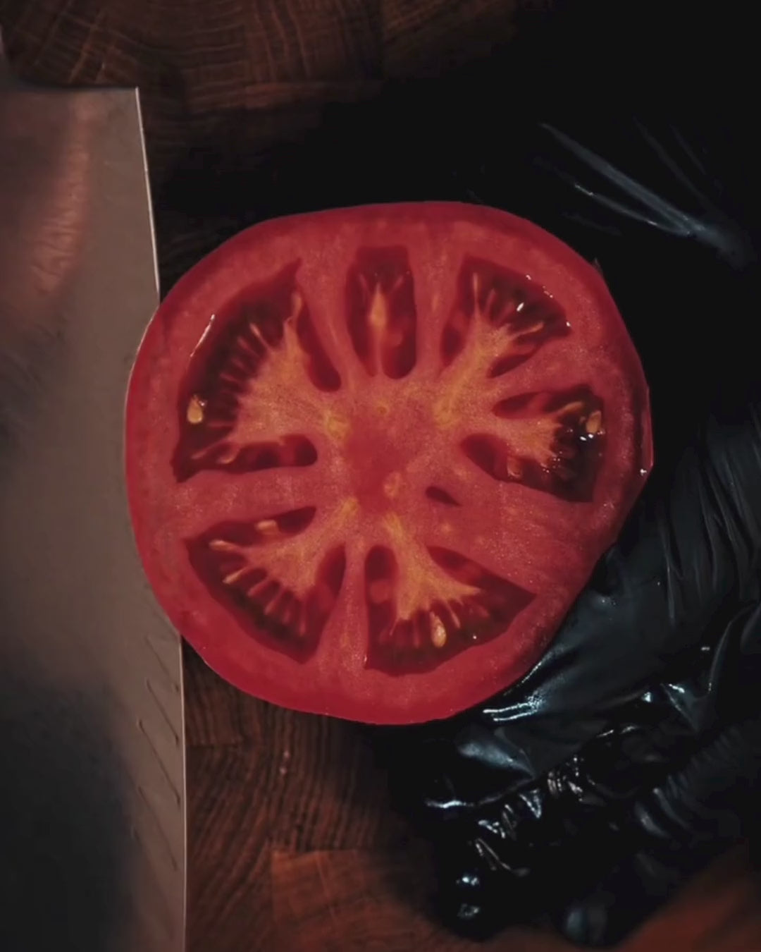 4-pc Japanese Knife Set, Damascus Steel, Tegami